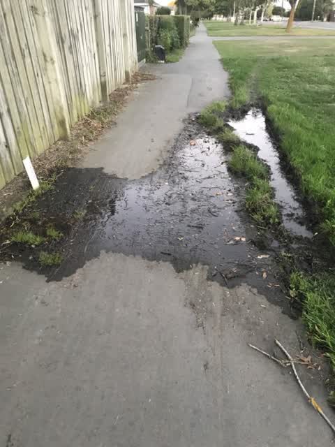 Flooding, a report photo
