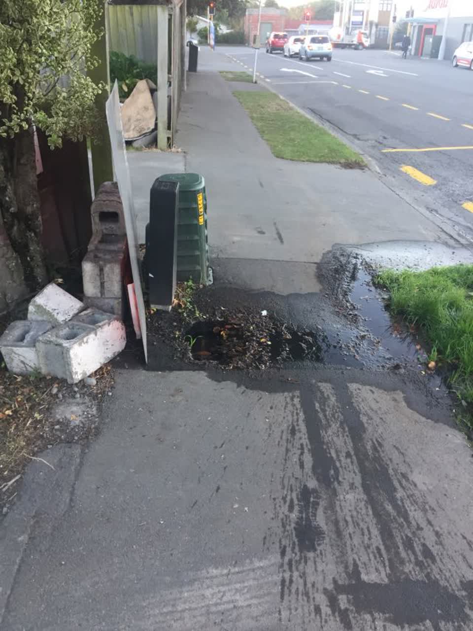 The photograph attached to this water supply report