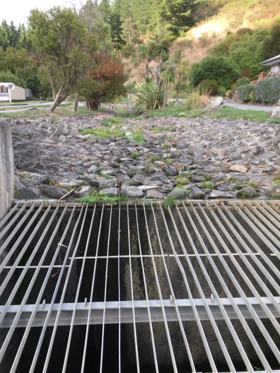The photograph attached to this wastewater/stormwater report
