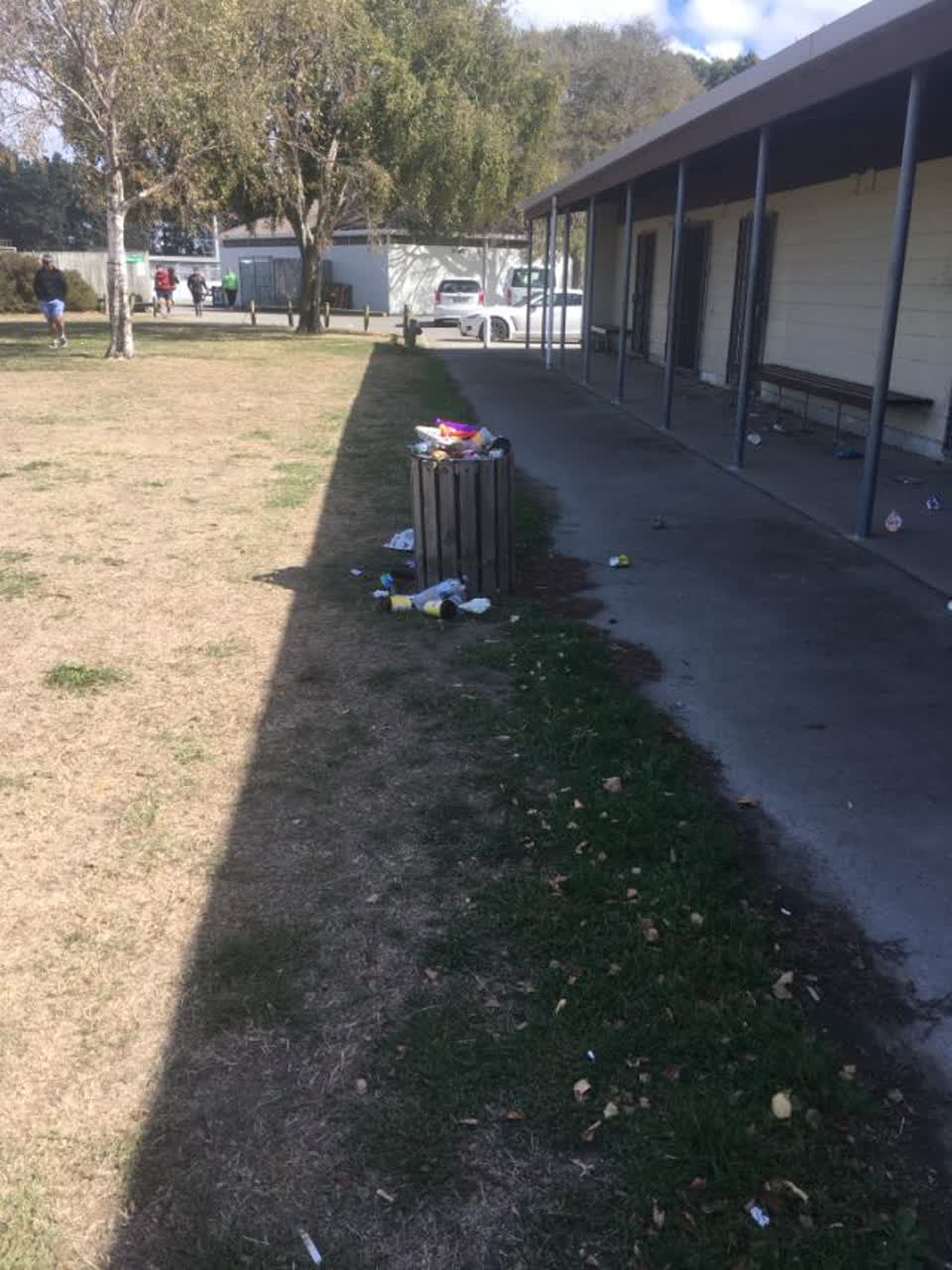 The photograph attached to this parks report