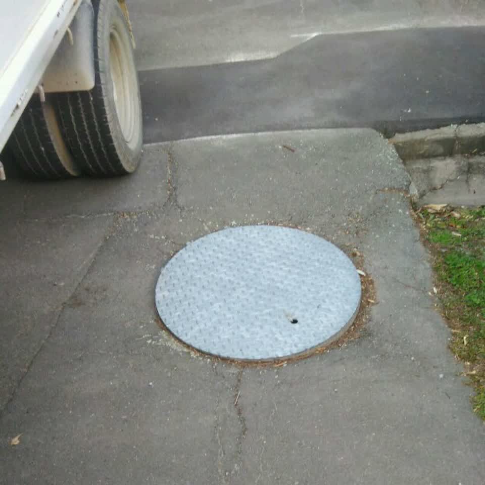 The photograph attached to this wastewater/stormwater report