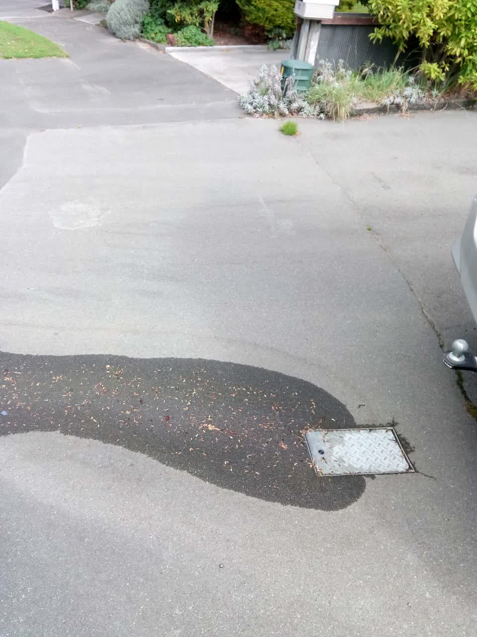 The photograph attached to this wastewater/stormwater report