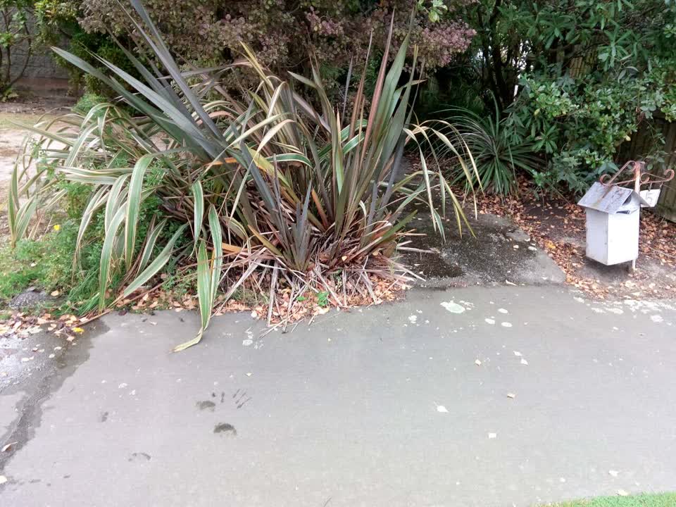 The photograph attached to this wastewater/stormwater report