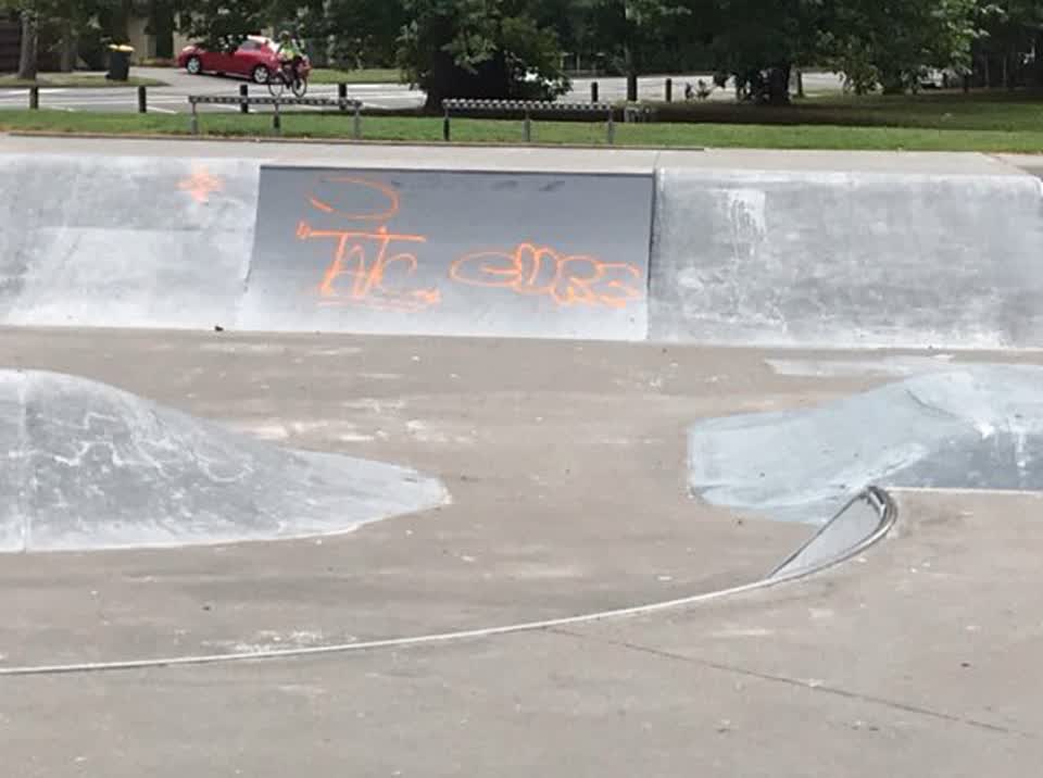 The photograph attached to this parks report