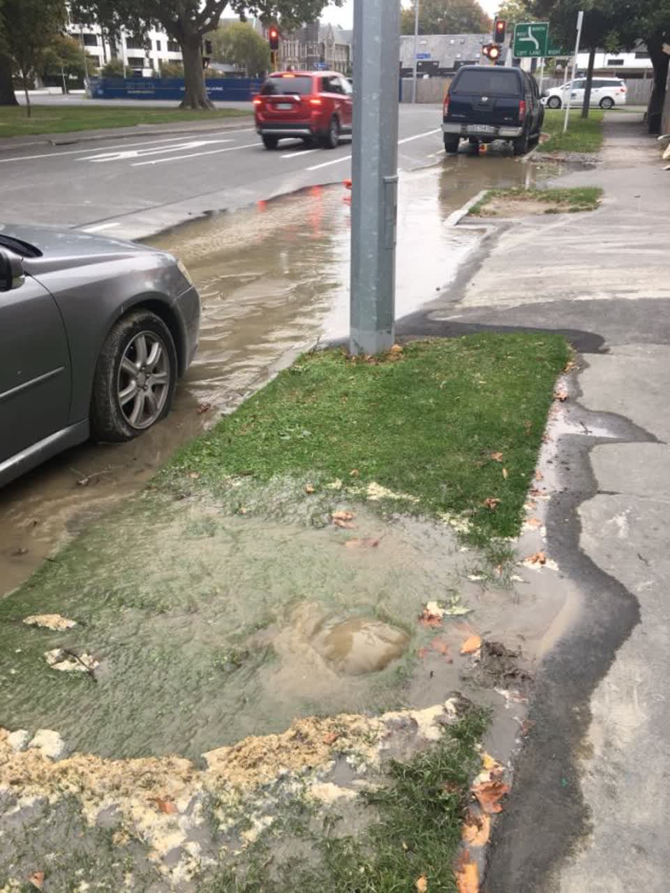 The photograph attached to this water supply report