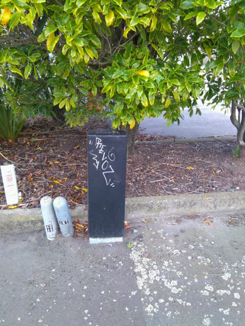 Graffiti, a report photo