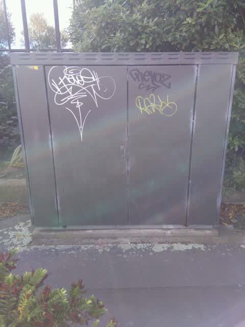 Graffiti, a report photo