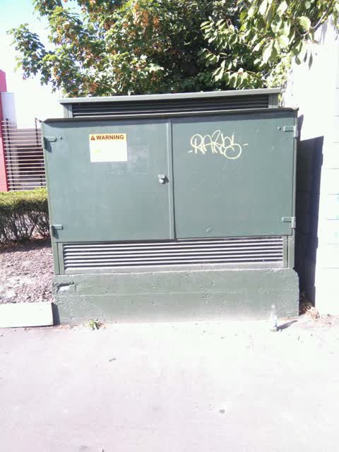 Graffiti, a report photo