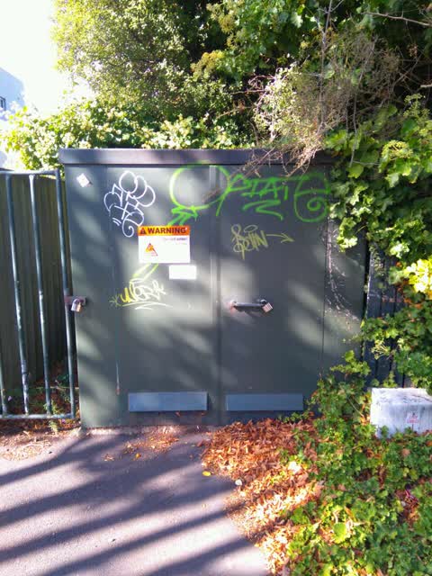 Graffiti, a report photo