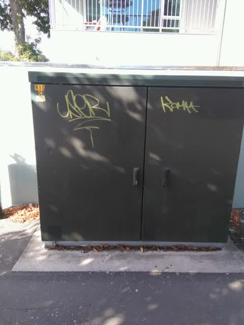 Graffiti, a report photo