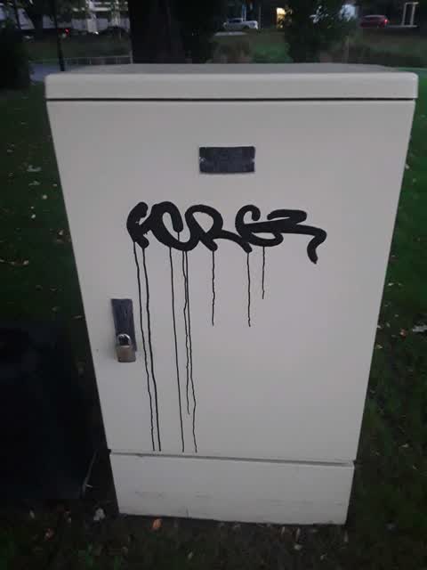 Graffiti, a report photo
