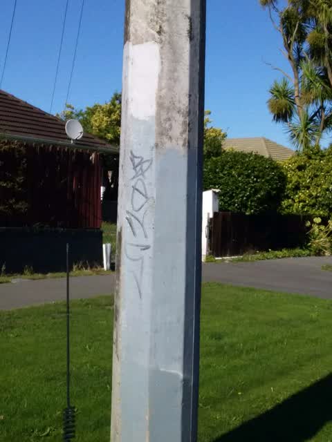 Graffiti, a report photo