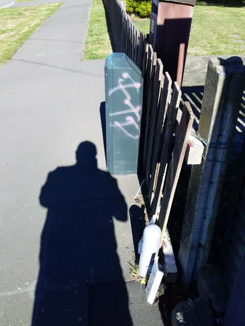 Graffiti, a report photo