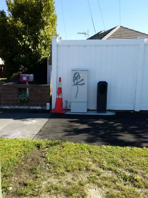 Graffiti, a report photo