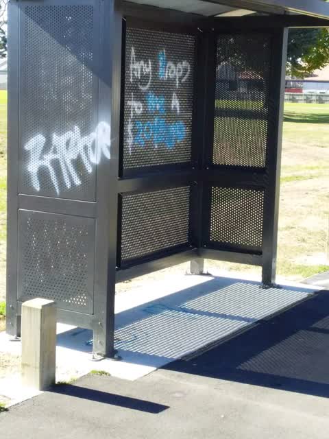 Graffiti, a report photo