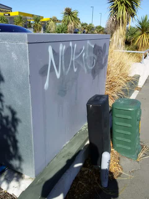 Graffiti, a report photo