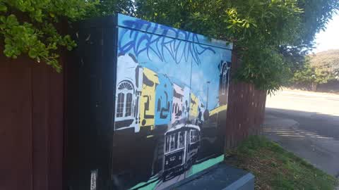 Graffiti, a report photo