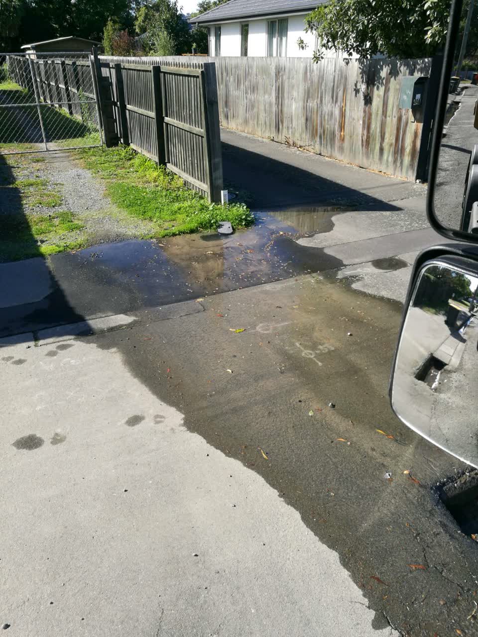 The photograph attached to this water supply report