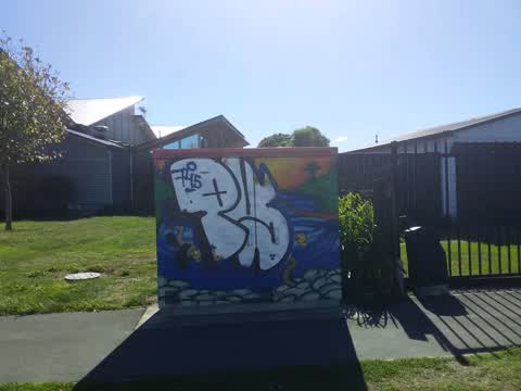 Graffiti, a report photo