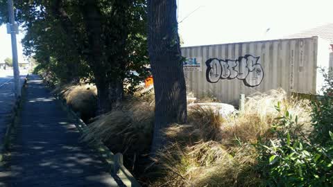 Graffiti, a report photo