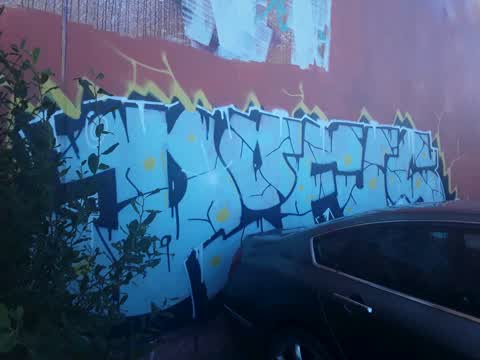 Graffiti, a report photo