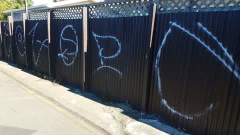 Graffiti — a report photo