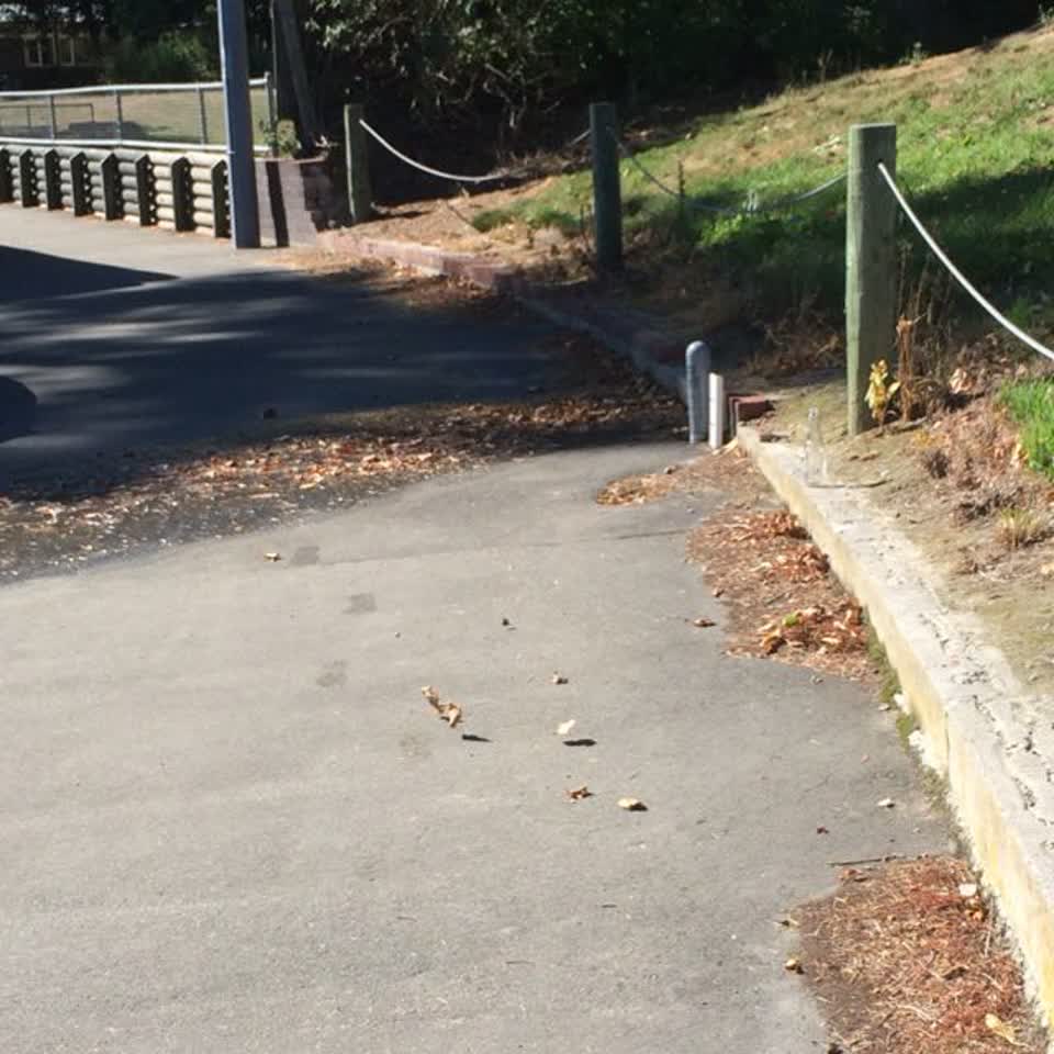 The photograph attached to this wastewater/stormwater report