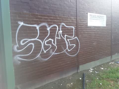 Graffiti, a report photo