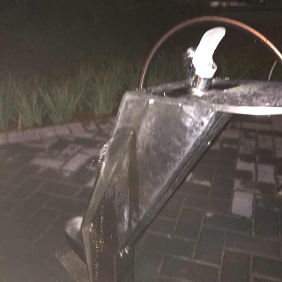 The photograph attached to this water supply report