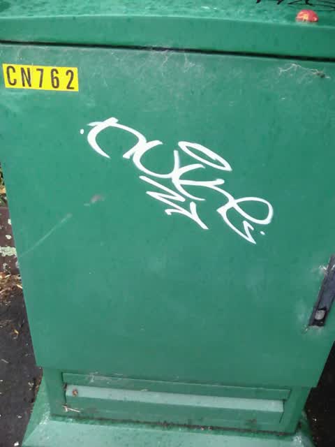 Graffiti, a report photo