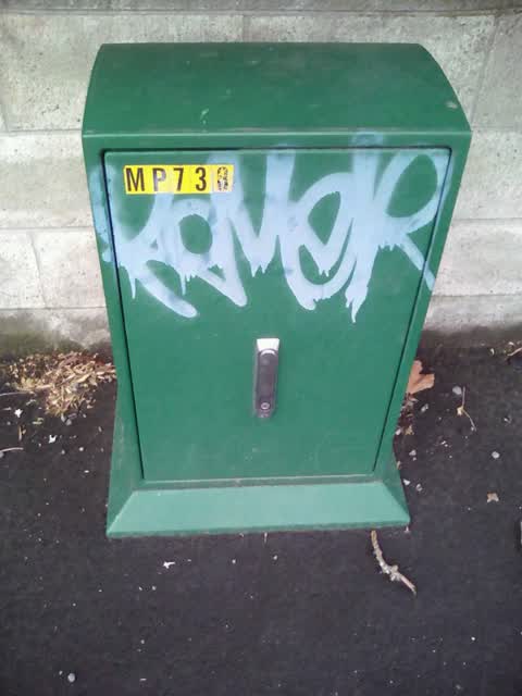 Graffiti — a report photo