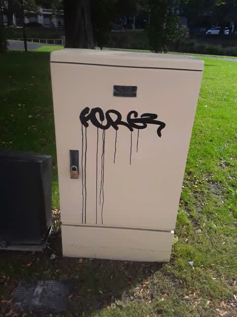 Graffiti, a report photo