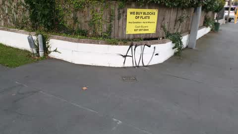Graffiti, a report photo