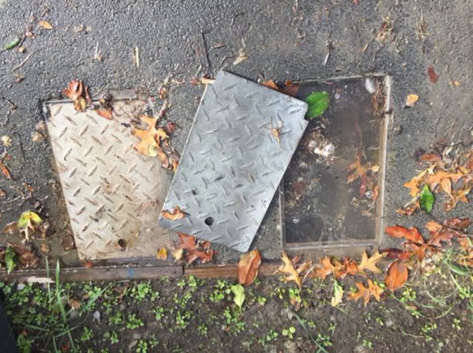 The photograph attached to this water supply report