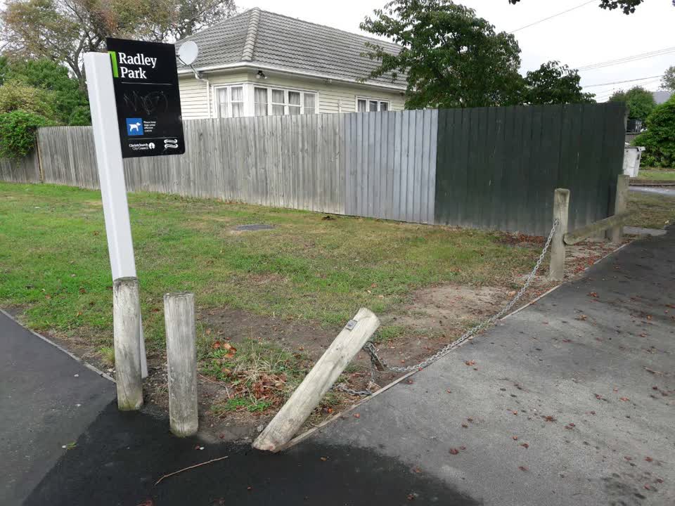 The photograph attached to this parks report