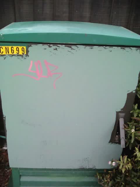Graffiti, a report photo