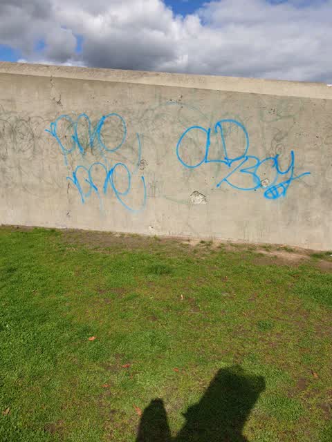 Graffiti, a report photo