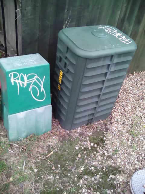 Graffiti, a report photo