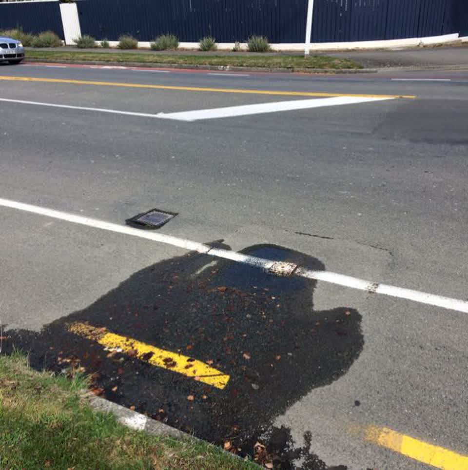 The photograph attached to this water supply report