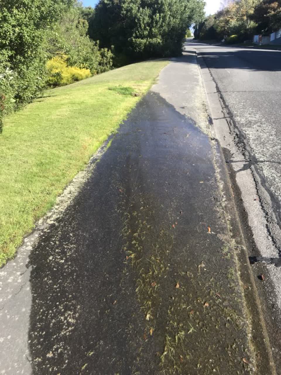 The photograph attached to this water supply report