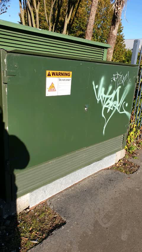 Graffiti, a report photo