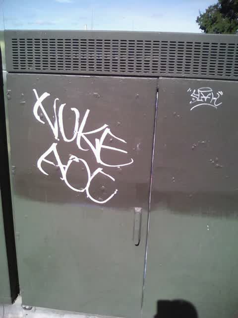 Graffiti, a report photo