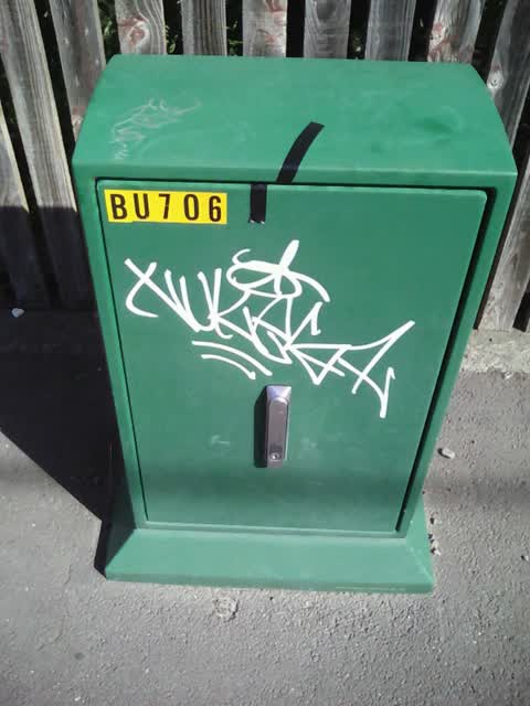 Graffiti, a report photo