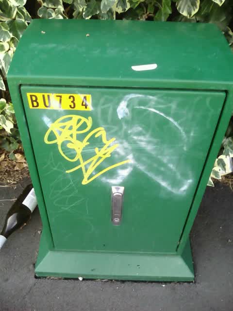 Graffiti, a report photo