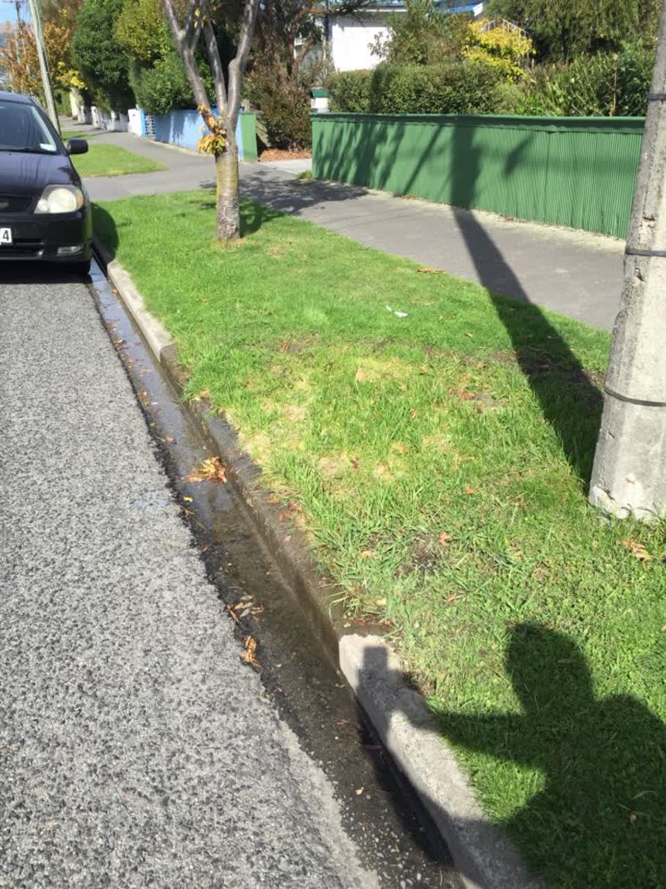 The photograph attached to this water supply report