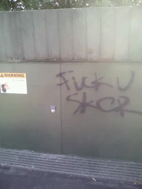 Graffiti, a report photo