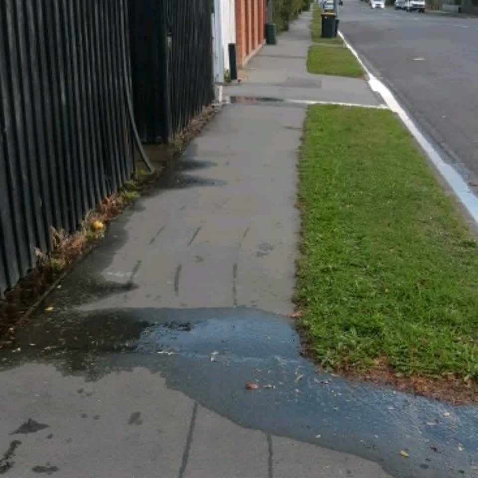 The photograph attached to this water supply report