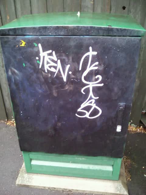 Graffiti, a report photo