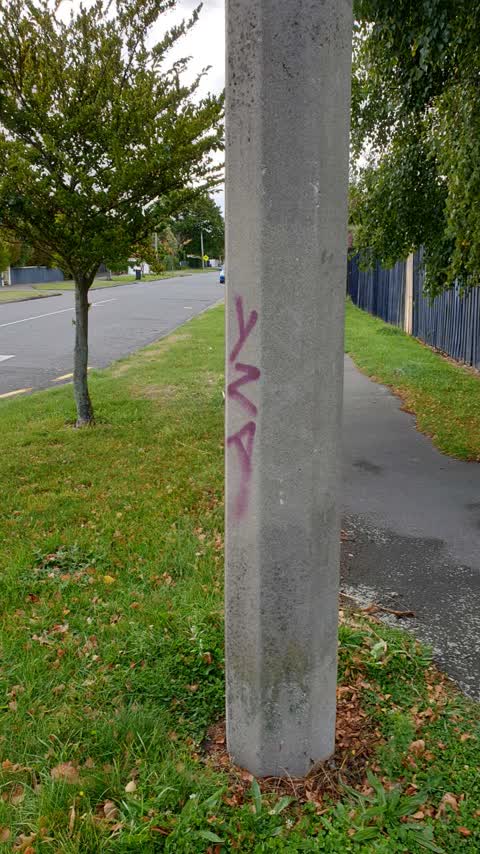 Graffiti, a report photo