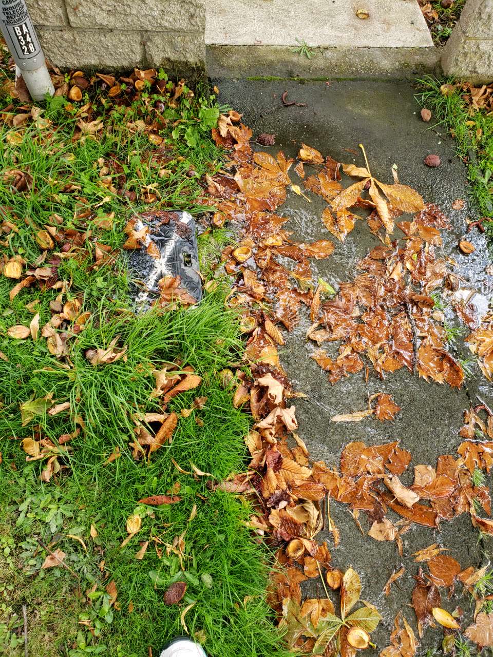 The photograph attached to this water supply report